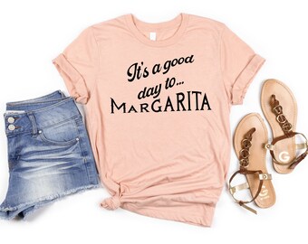 Buen día para Margarita / Camisa Margarita / Amante de Margarita / Camisa Margarita divertida / Camisa para beber divertida / Camisa de tequila / Cinco de Mayo