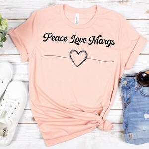 Vrede Liefde Margs (1) | Margarita-shirt | Margarita Minnaar | Grappig Margarita-shirt | Grappig drinkshirt | Tequila-shirt | Cinco de Mayo
