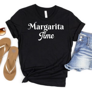 Margarita-tijd | Margarita-shirt | Margarita Minnaar | Grappig drinkshirt | Tequila-shirt | Cinco De Mayo | Fiesta-shirt