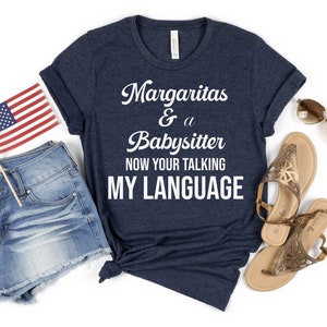 Margaritas & Oppas | Margarita-shirt | Margarita Minnaar | Grappig Margarita-shirt | Grappig drinkshirt | Tequila-shirt | Cinco de Mayo