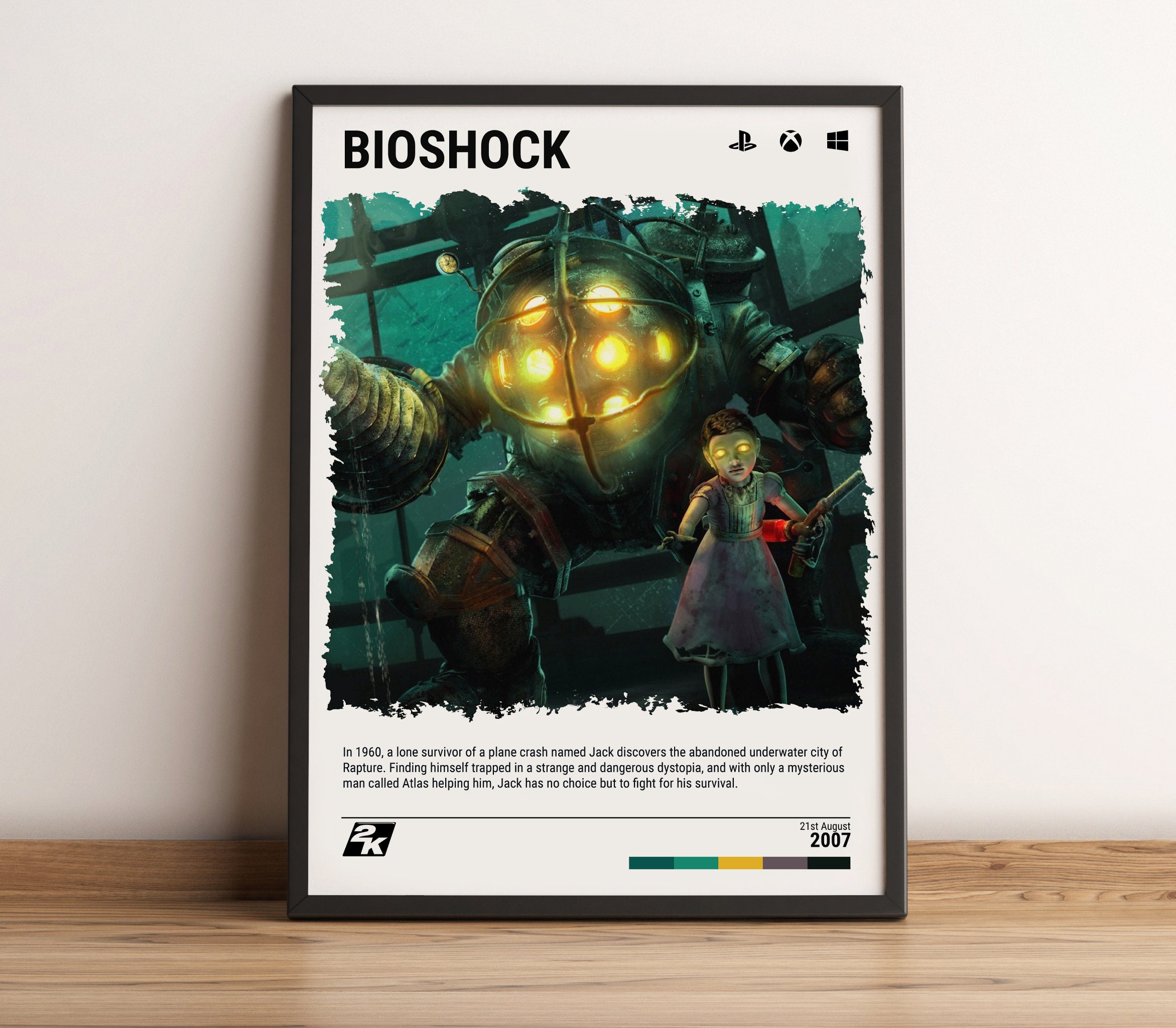 Bioshock Infinite: Burial at sea poster Art Print by Insane