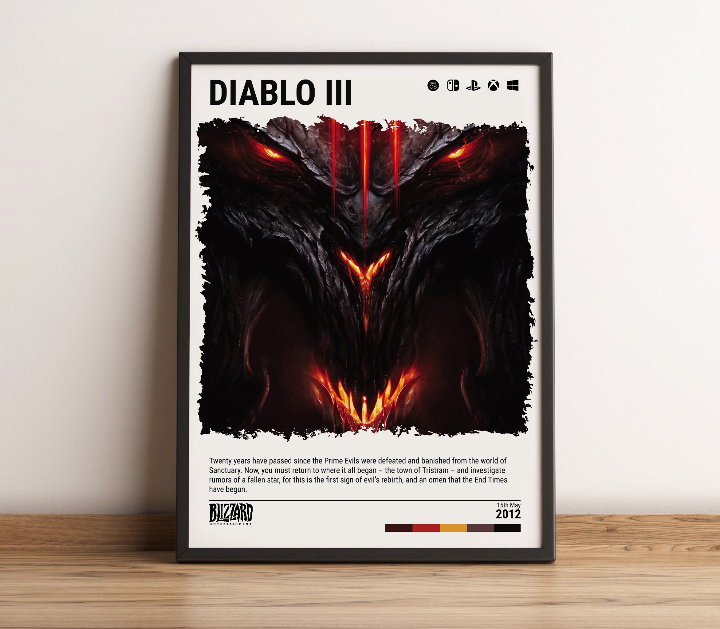 Diablo Isekai Maou Poster for Sale by RecoveryTees