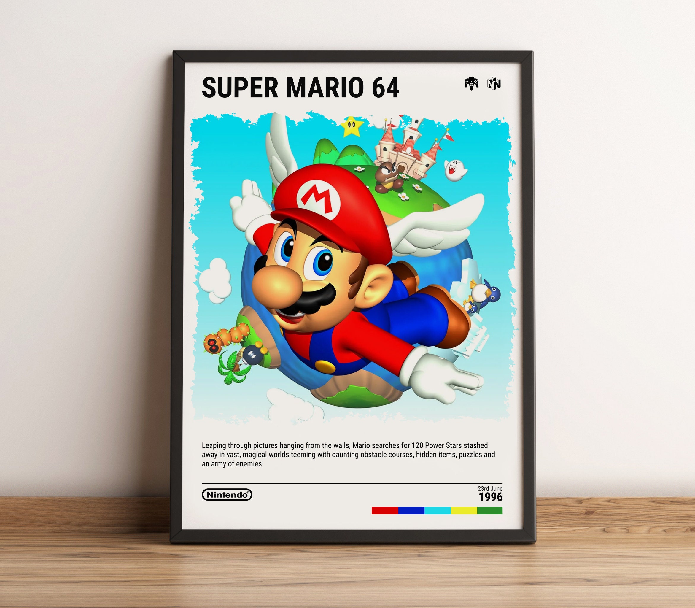 Super Mario poster: Character Grid (24x36) Nintendo