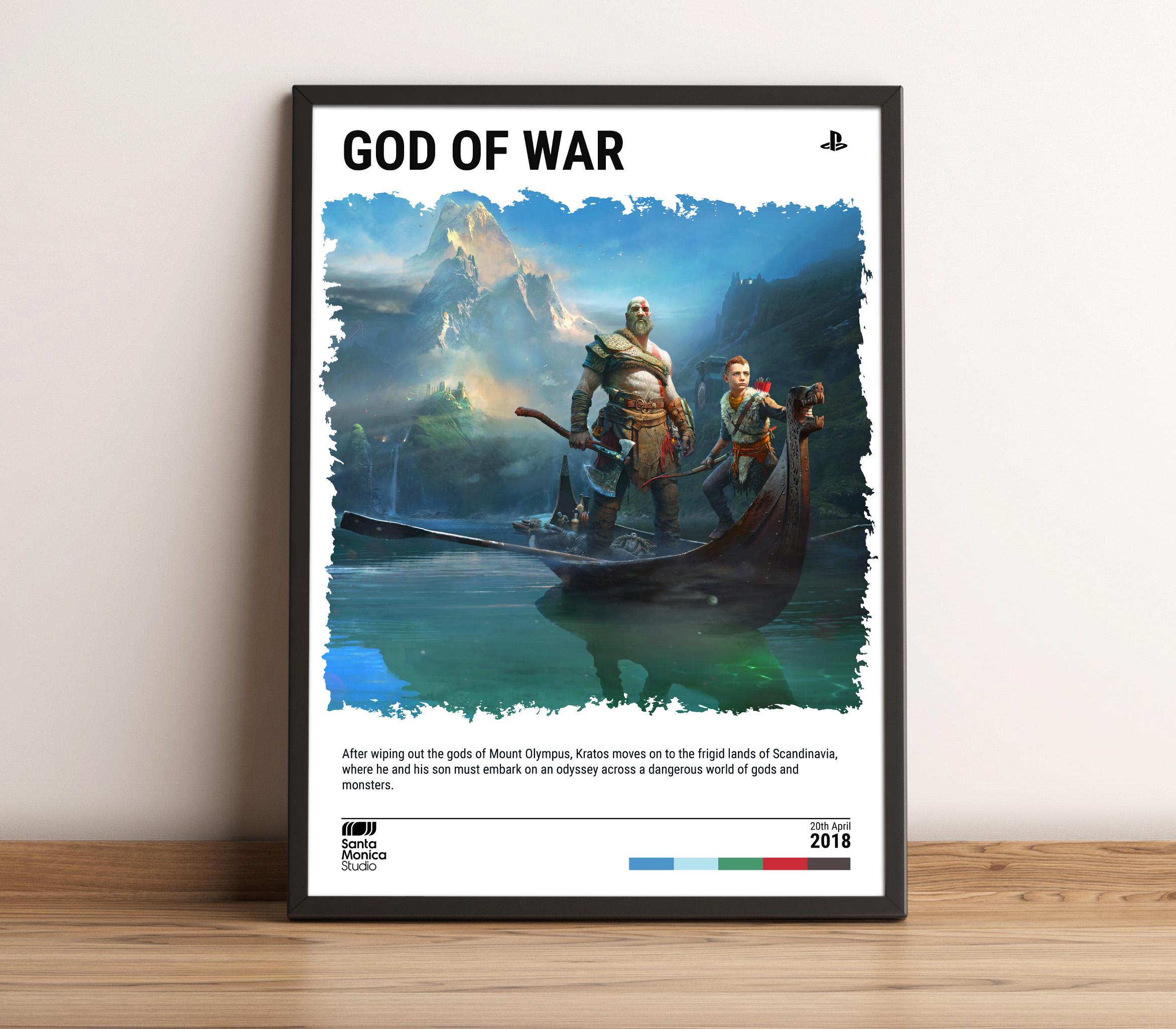 God of War 3 Poster - Etsy UK display picture 1