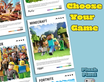 Póster "Elige tu juego" - Impresión artística de pared para sala de videojuegos - Regalo de juegos para decoración del hogar - Impresión en lienzo sin marco A5-A4-A3-A2-A1 para enmarcar o colgar