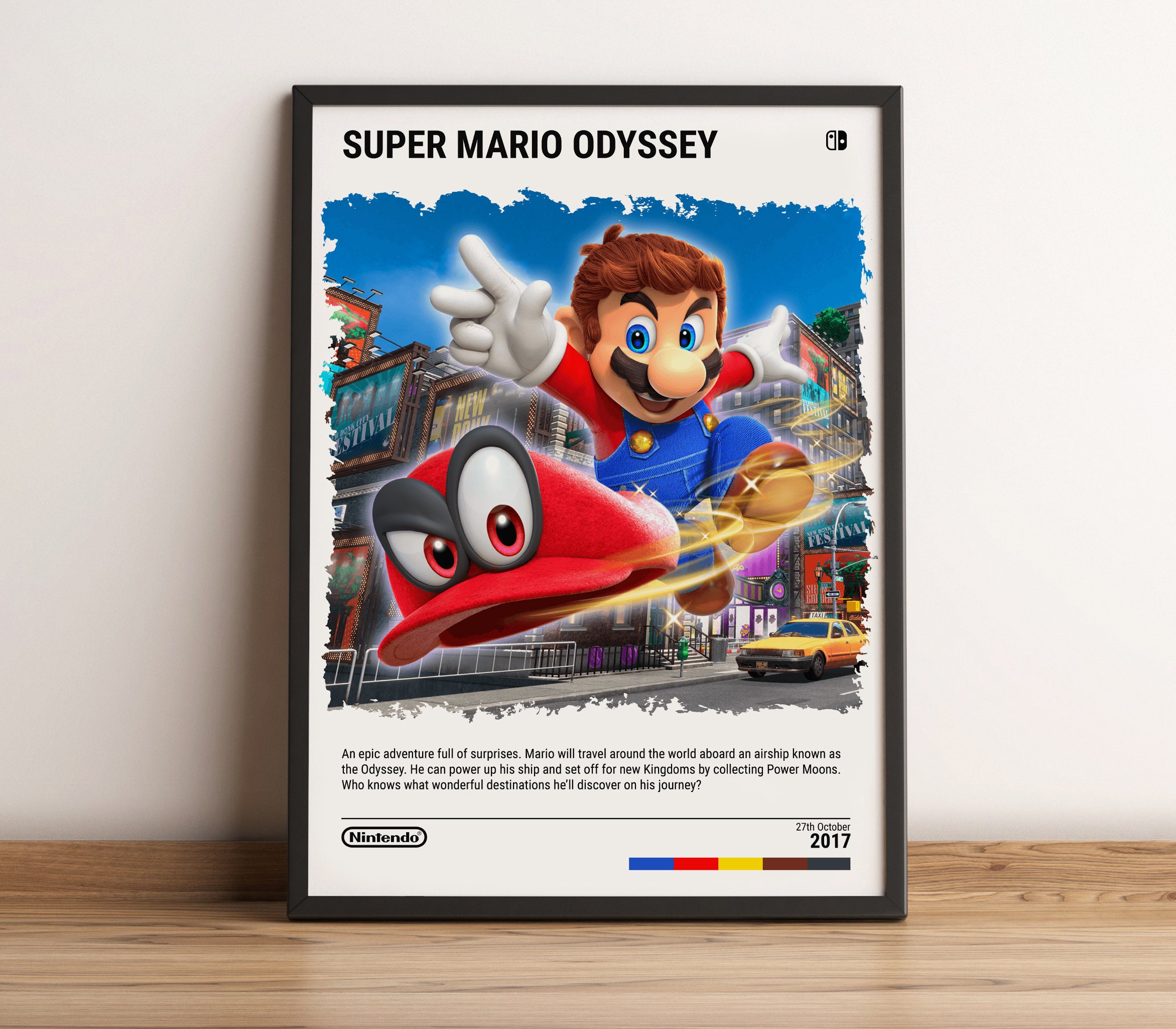 Super Mario Odyssey Kingdom Box Set' catalogs the epic adventure