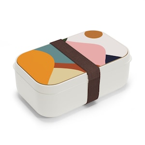 Eco-Friendly Stackable Bento Box Set| Microwave Safe| food storage| bento lunchbox| Avoid picky eaters| Back to school