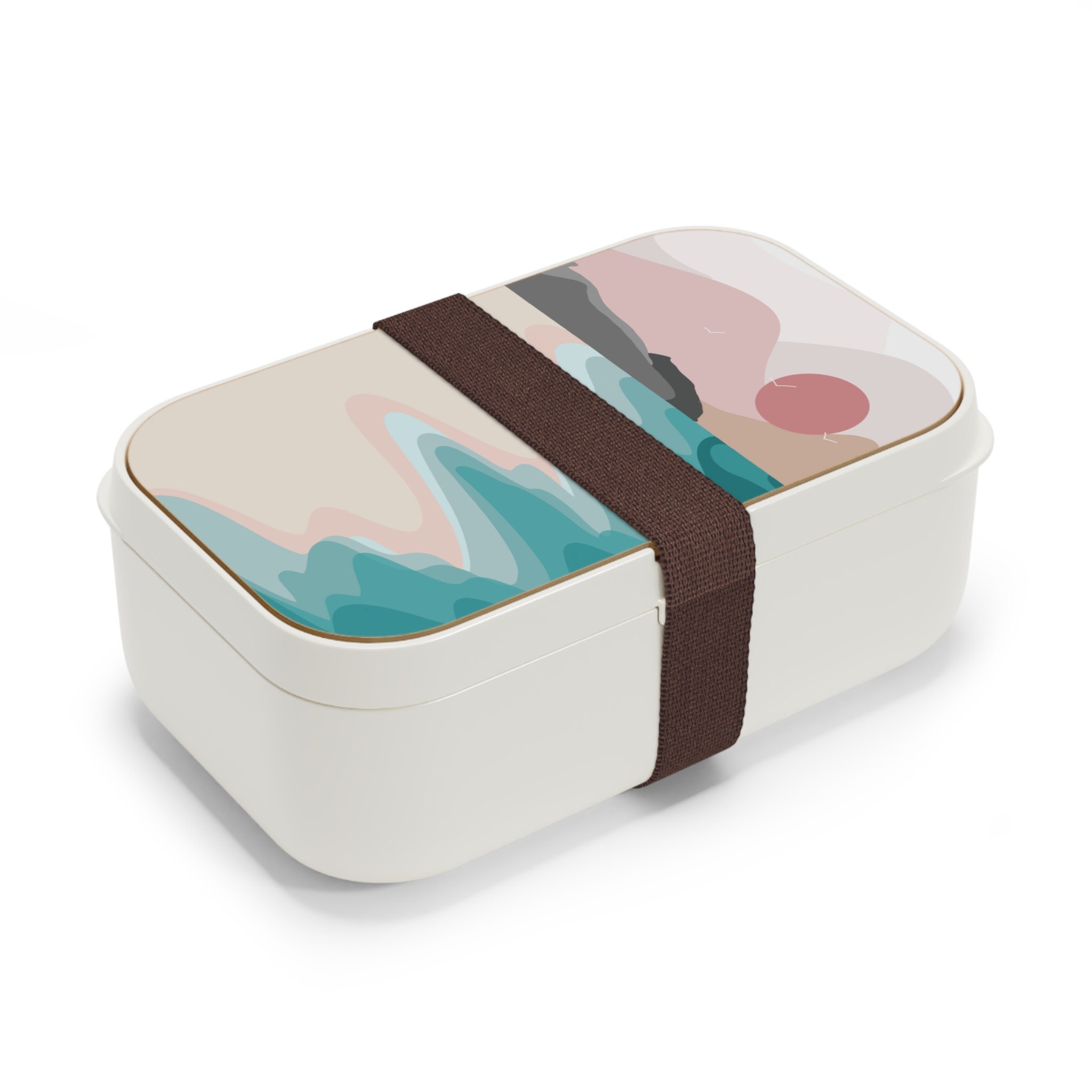 Bento 'Akita', white, with bamboo lid - Bento - lunchboxes - Outside meals  - Baladéo®