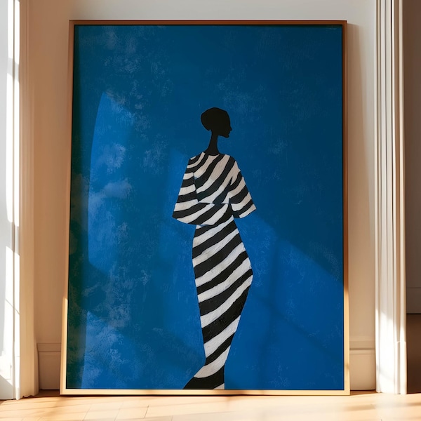 African American Wall Art Digital Download, Black Art Prints, Black Woman Art, African American Artwork, Oil Paintings, Vintage Black Art