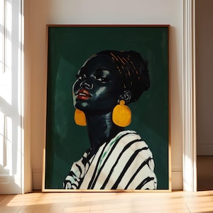 African American Art Prints, Black Art Prints, Black Woman Art, Black Art Painting, Vintage Black Art, Black Girl Art, Black Art Work
