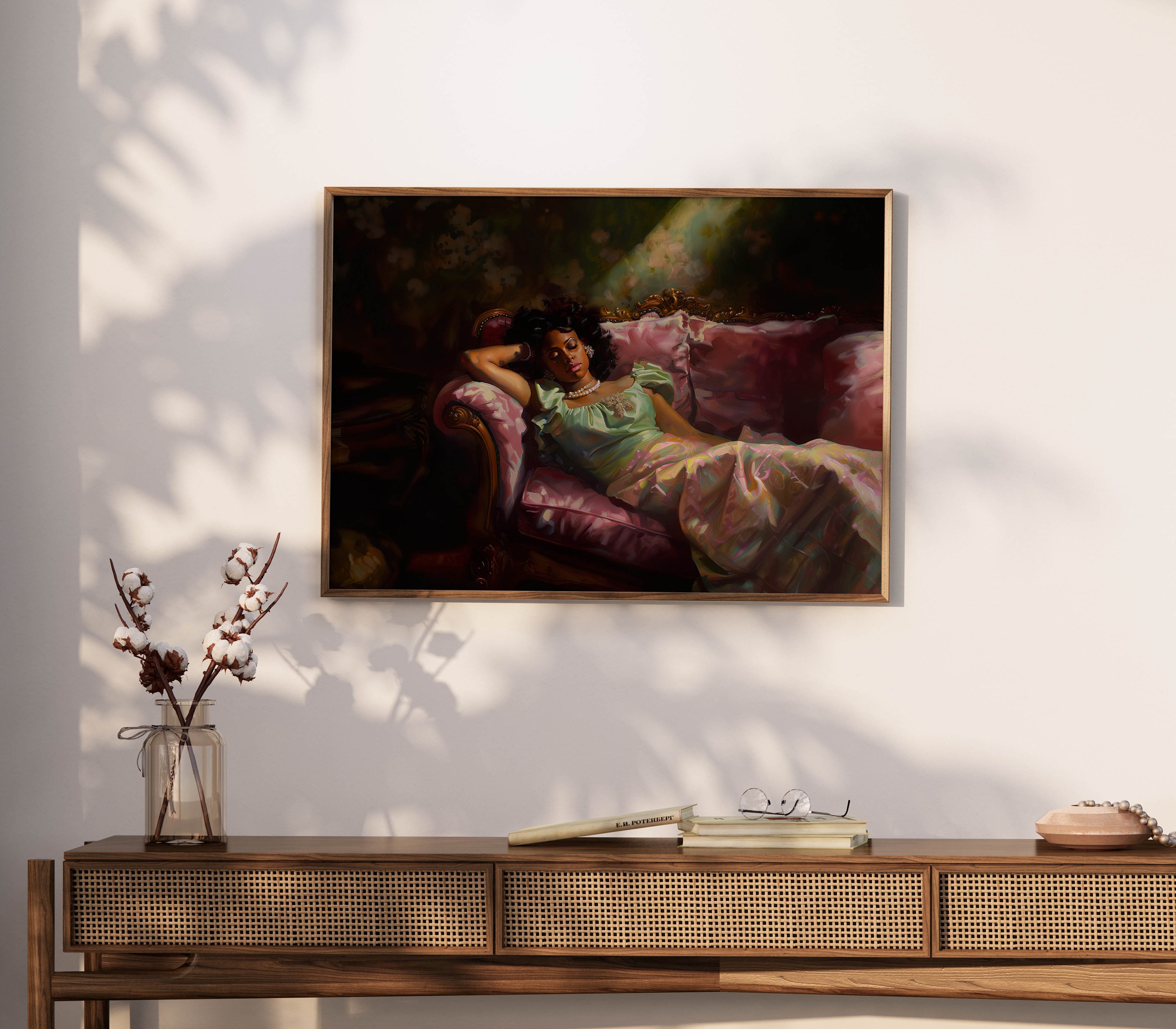 African American Victorian Wall Art, Downloadable Art Black Woman ...