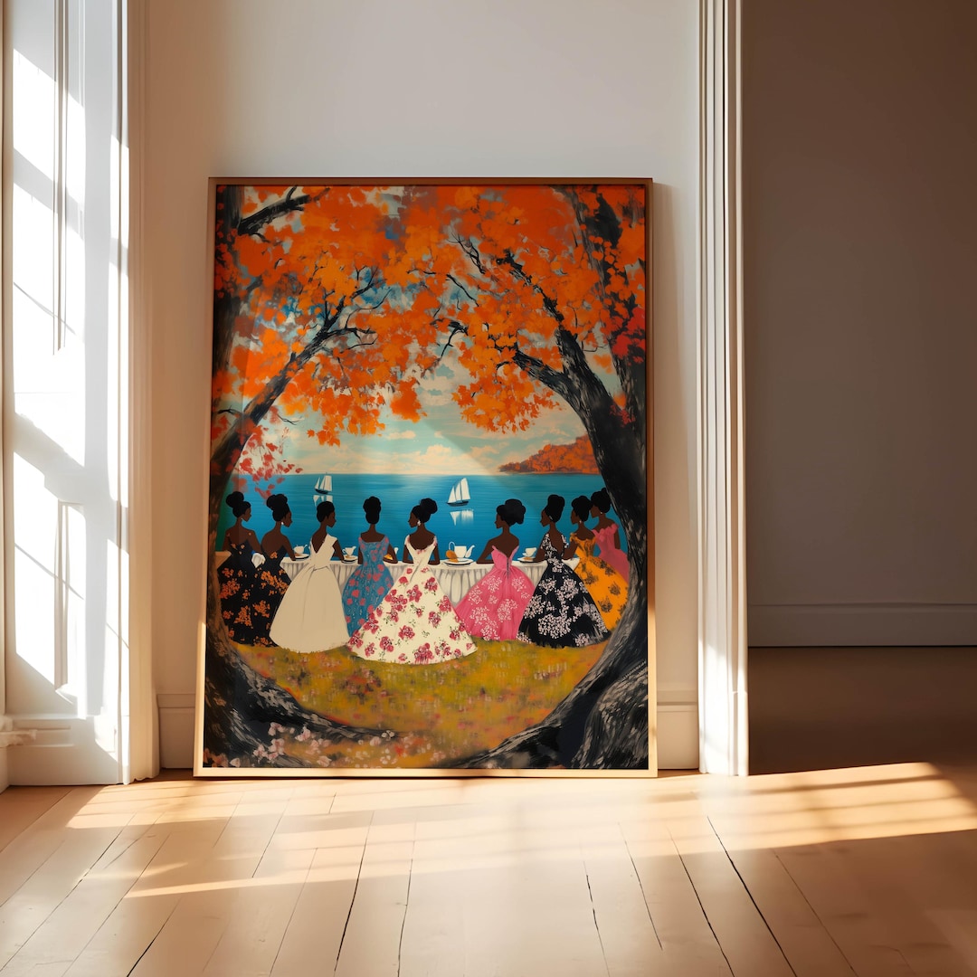 African American Digital Downloadable Art, Black Art Print, Vintage ...