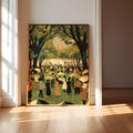 African American Wall Art, Black Art Prints, Black People Posters, Vintage Black Art, Oil Painting Downloads African American Juneteenth Art