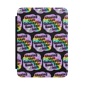 Funda para Kindle con estampado de la Feria del Libro de Scholastic