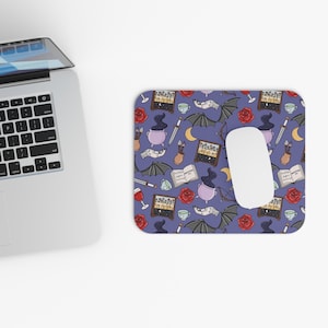 Fantasy Fae Romantasy Reader MousePad | Pattern Mouse Pad (Rectangle)