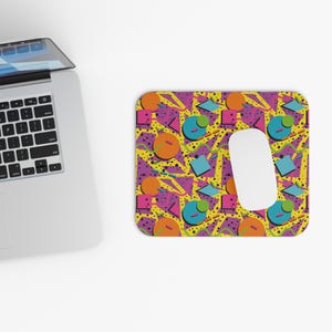 1990&#39;s Mousepad | Elder Millennial Desk Accessory | Rectangle Mouse Pad