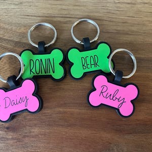 Médaille pour chien en silicone | Médaille pour chien personnalisée | Cadeau pour les amoureux des chiens