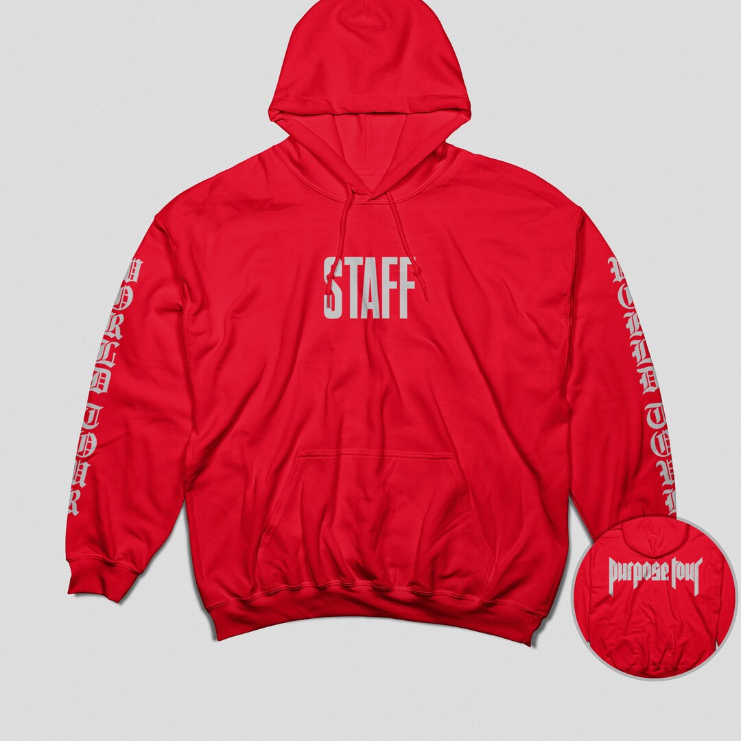 Justin bieber staff hoodie sale
