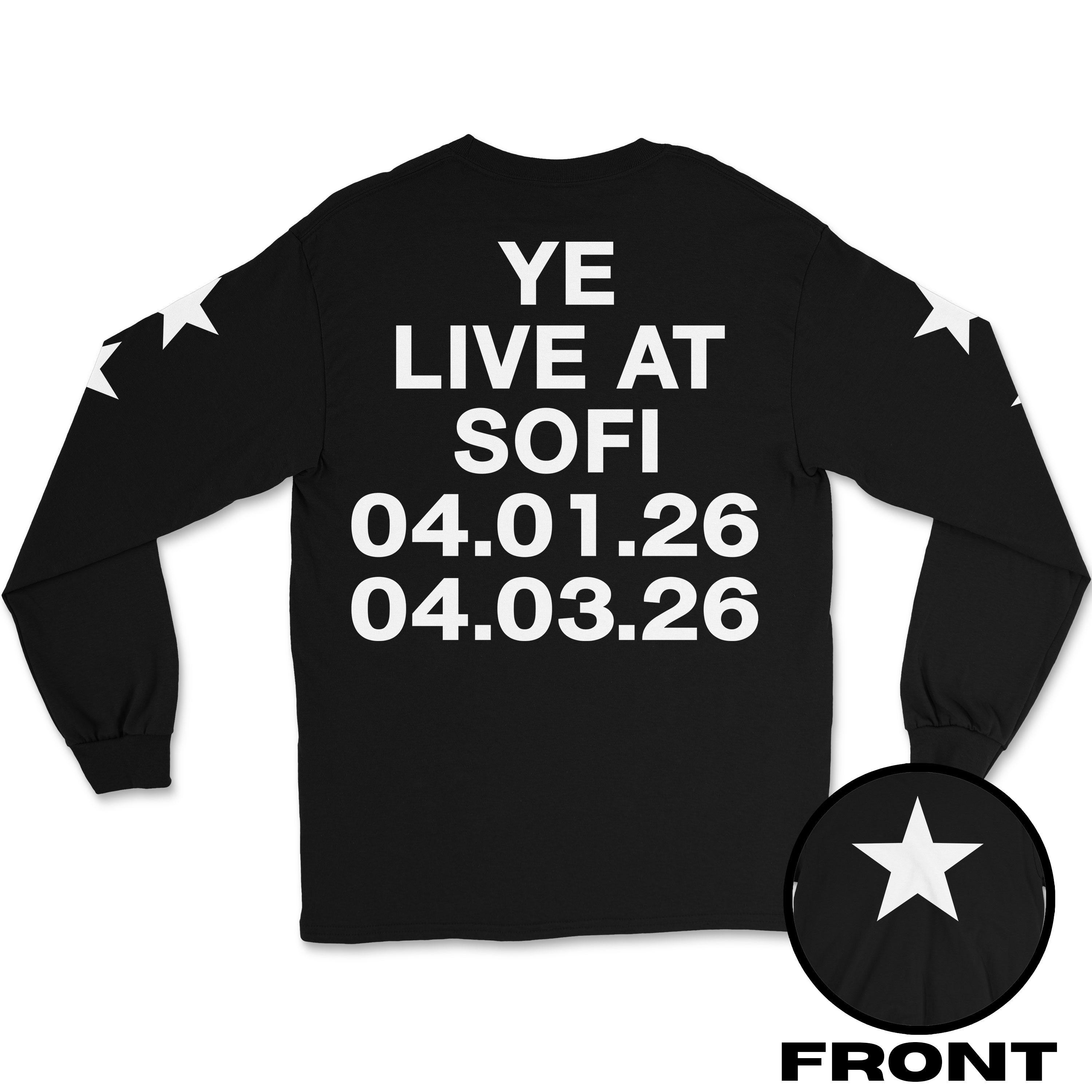 Bully Kanye West Ye Live at Sofi Unisex Ultra Cotton Long Sleeve T 