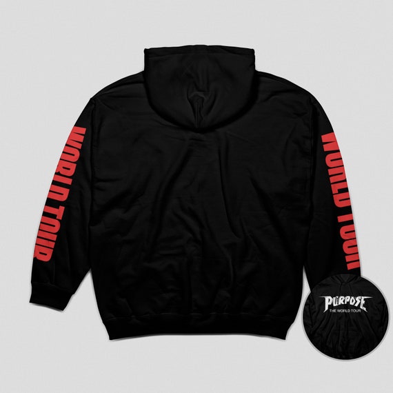 Purpose the world tour 2016 hoodie hotsell
