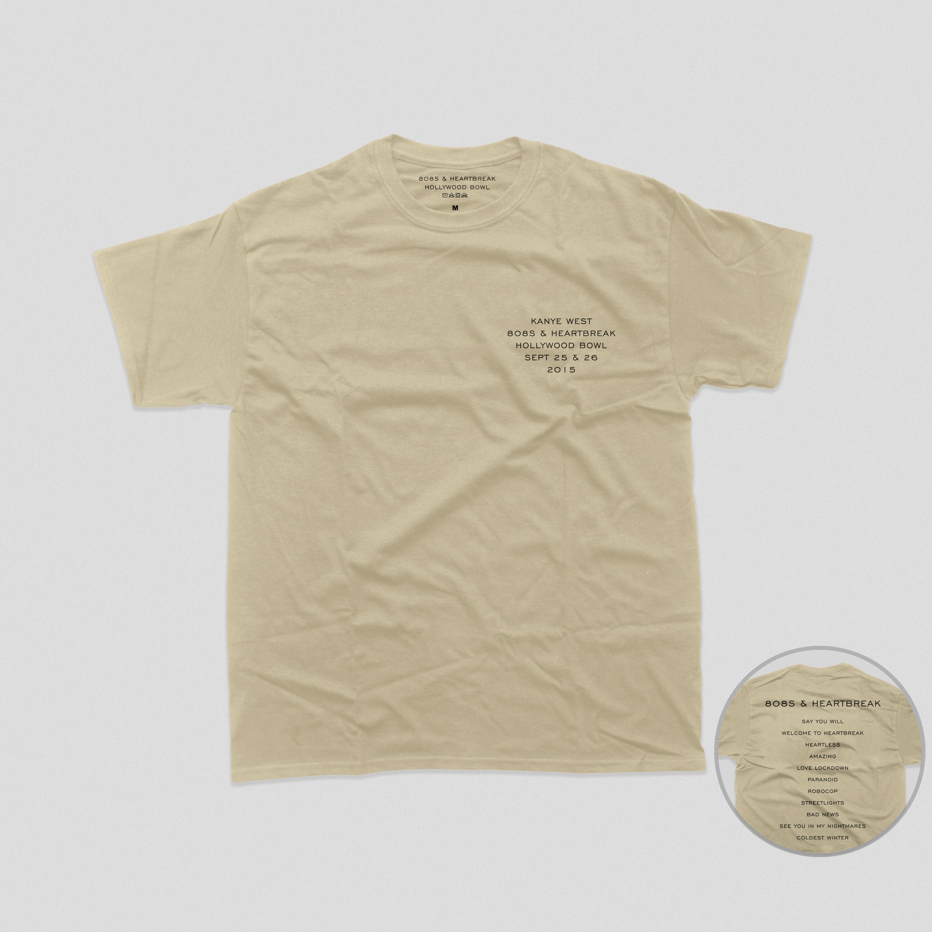 808s & Heartbreak Unisex Heavy Cotton T-shirt Tee Kanye West