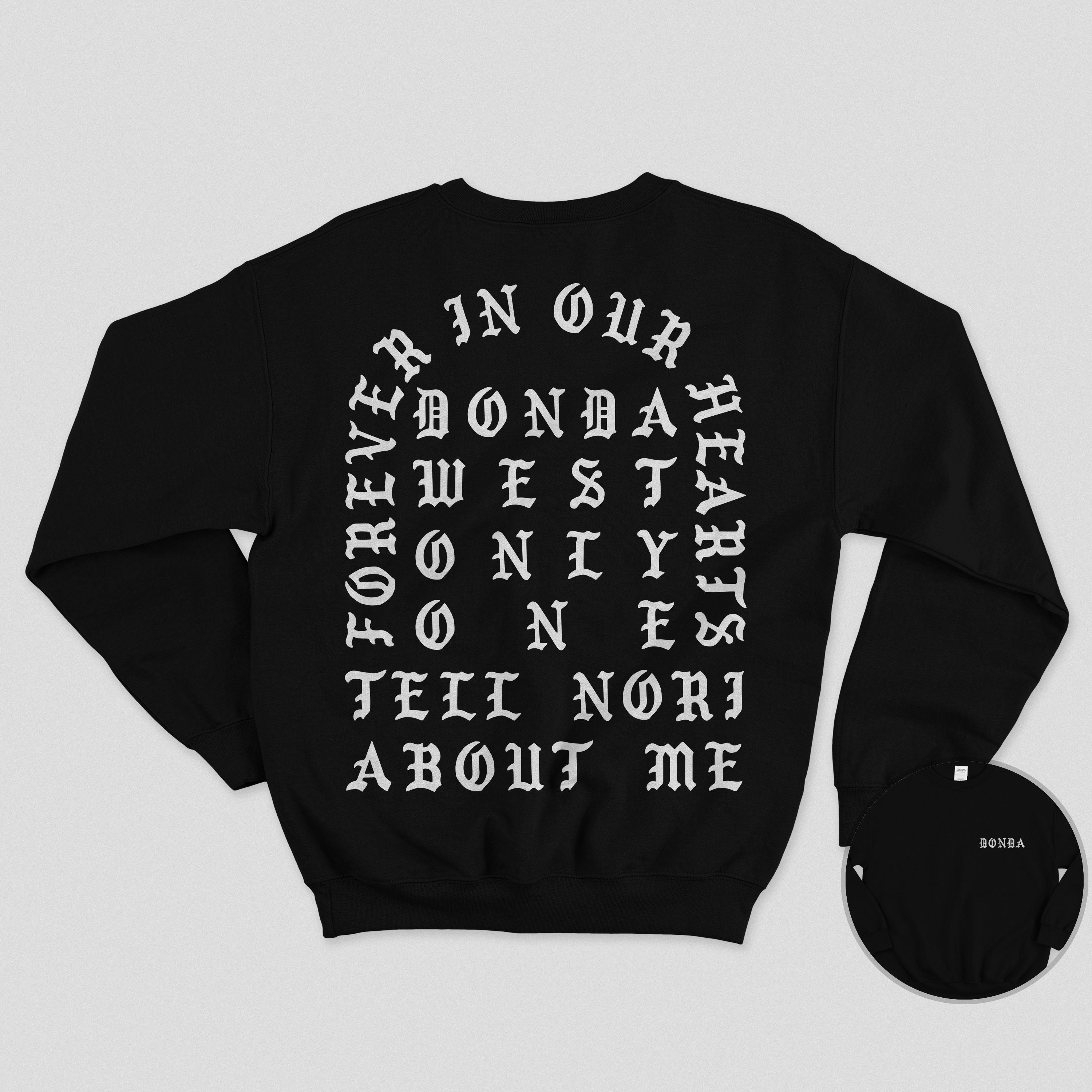 TLOP DONDA Unisex Heavy Blend Sweatshirt Kanye West Yeezy TLOP DONDA Unisex Heavy Blend Sweatshirt Kanye West Yeezy