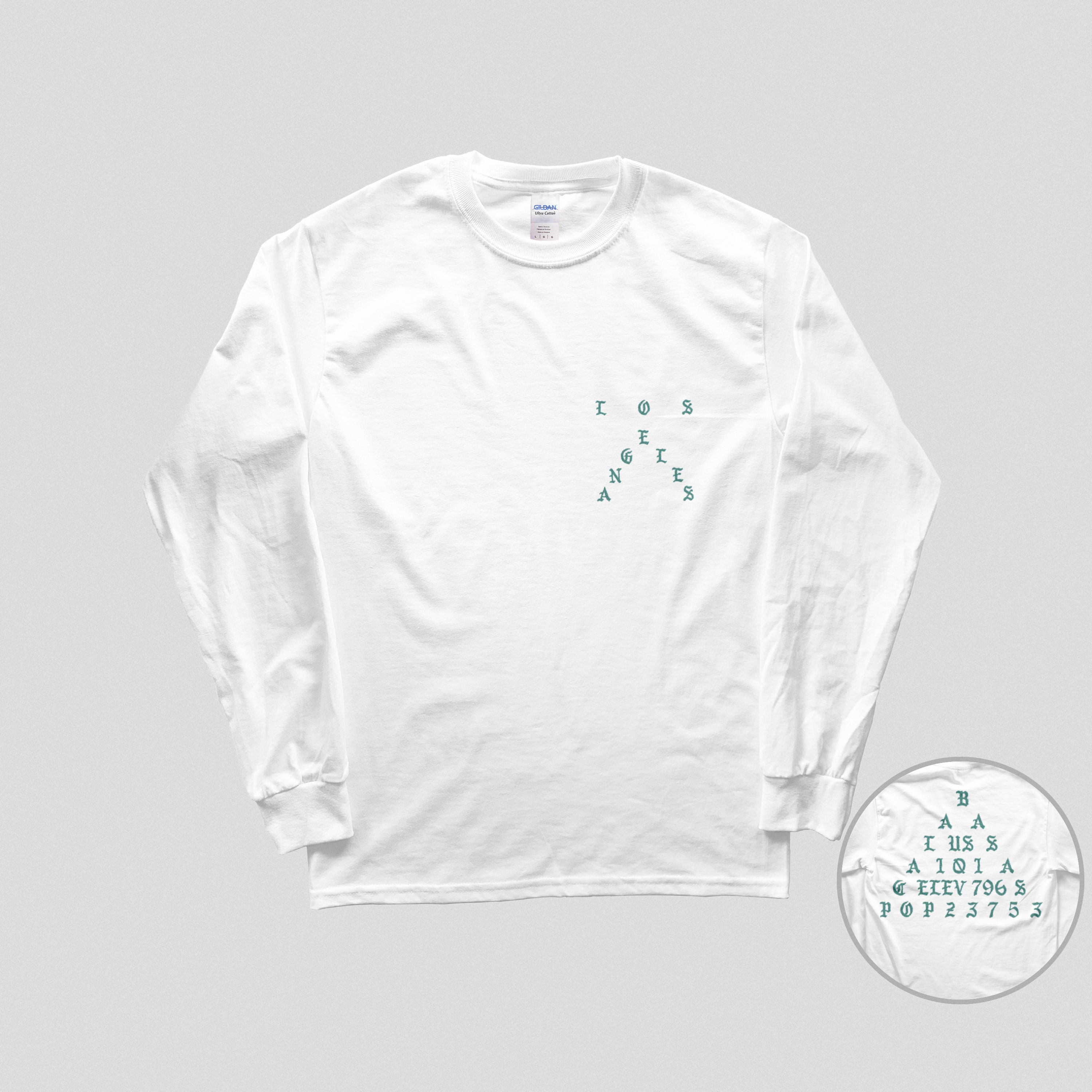 TLOP Los Angeles LA Calabasas Ultra Cotton Long Sleeve T-shirt Tee Kanye  West Yeezy Merch (WHITE) - Etsy