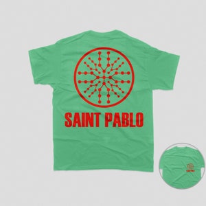 Saint Pablo Tour Unisex Heavy Cotton T-Shirt Tee Kanye West Yeezy Merch (MINT)