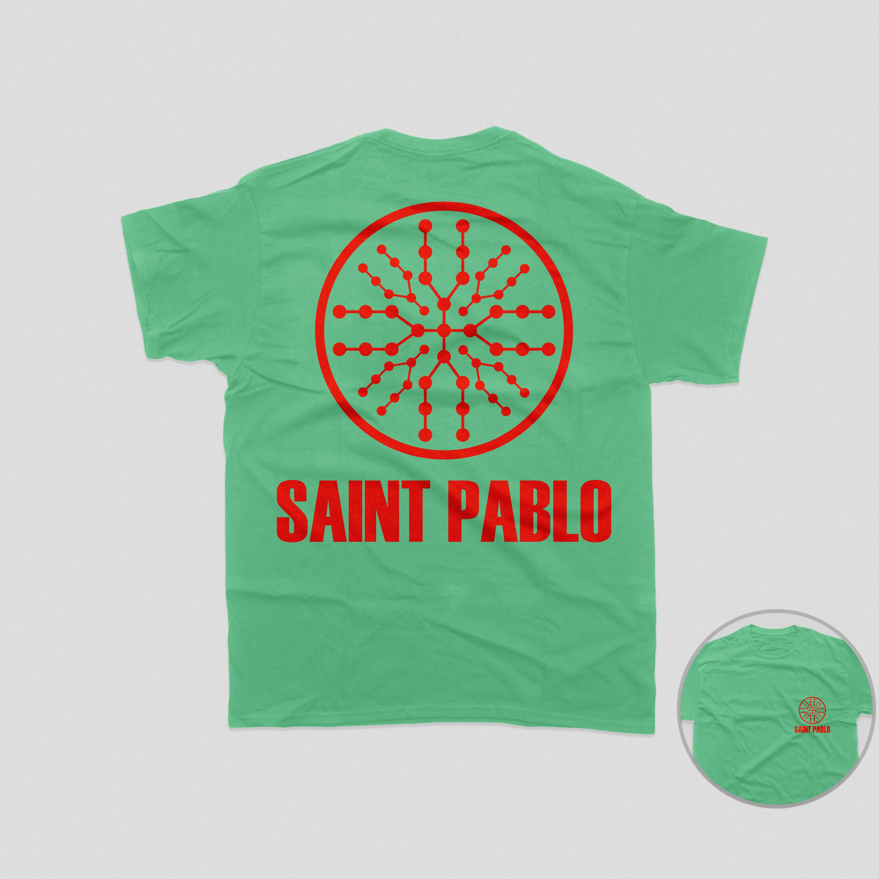 Saint Pablo Tour Unisex Heavy Cotton T-shirt Tee Kanye West Yeezy 
