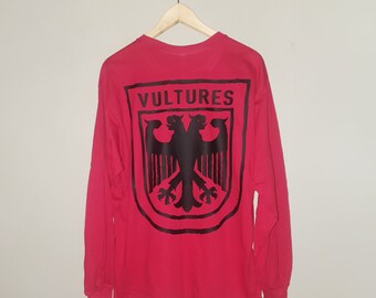 トップス YEEZY Vultures long tee RED 1 YEEZY UPDATE + RED VULTURES LONG SLEEVE UNBOXING & SIZE