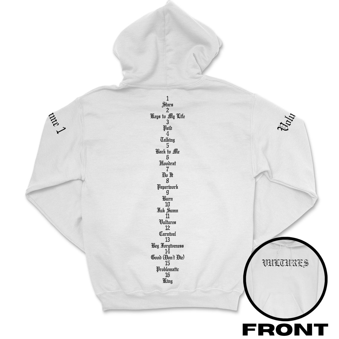 Vultures Volume 1 Tracklist Kanye West and Ty Dolla Sign Unisex