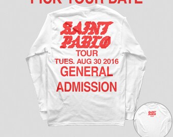 Kanye West Saint Pablo Tour Tシャツ　YZY Kanye West Saint Pablo Tour Tシャツ YZY