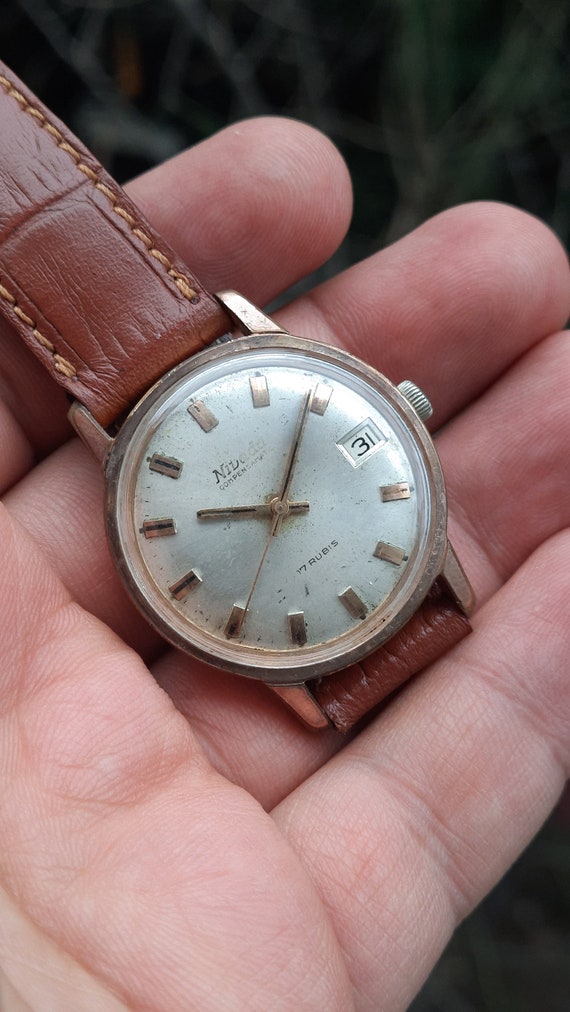 Vintage Nivada Swiss Made Mechanical Watch Etsy UK