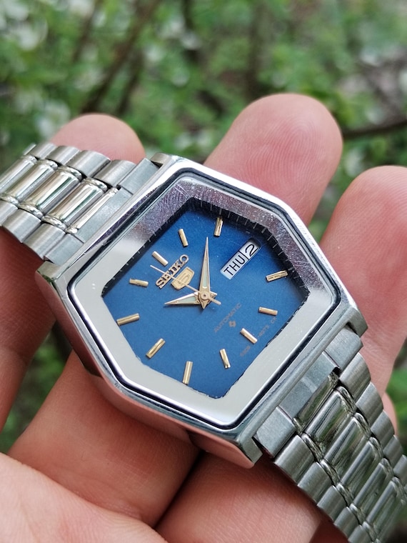 SEIKO 自動巻き時計 ダークブルー 1124223090019.jpg