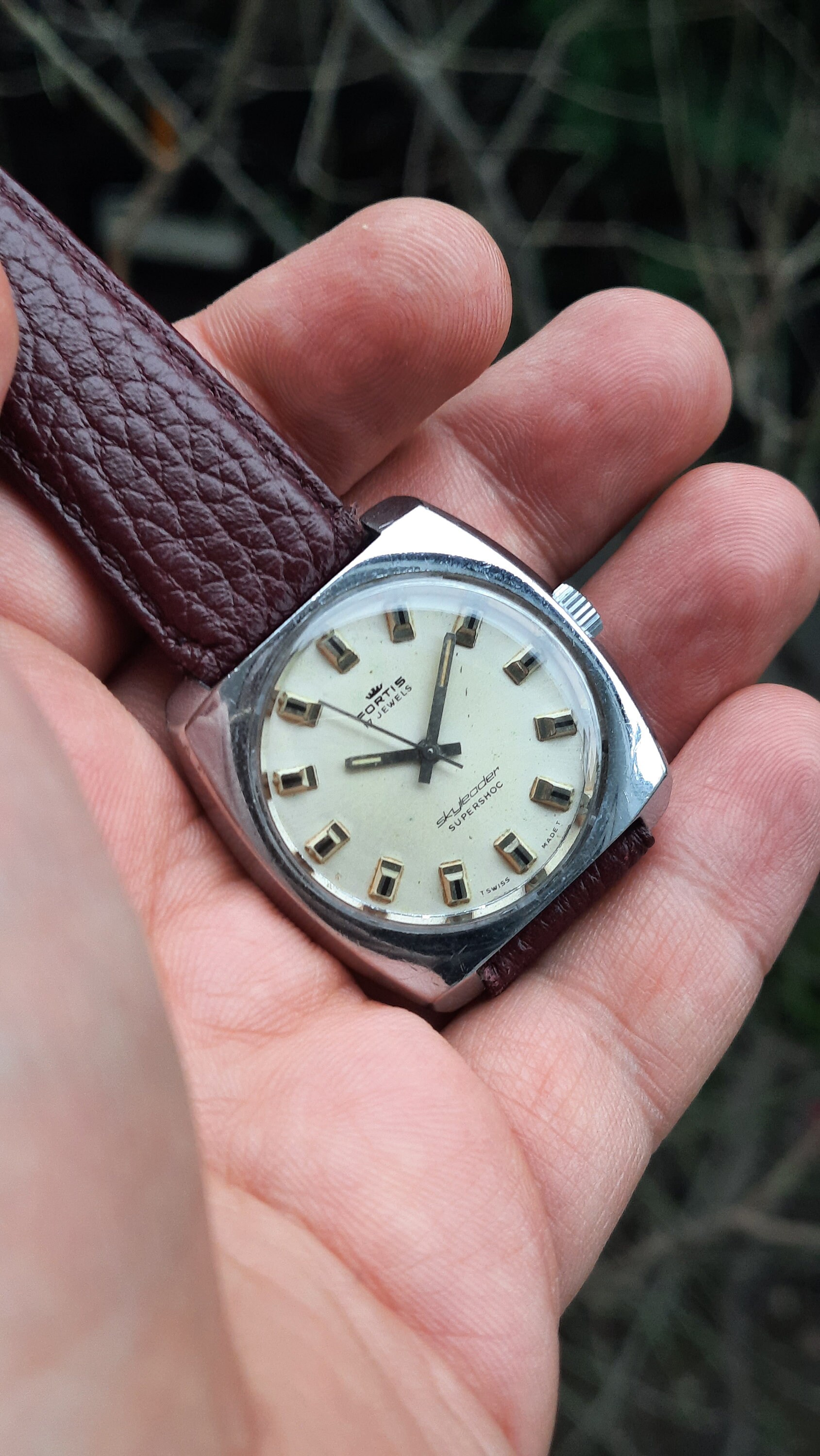Fortis Swiss Made White Dial - Etsy
