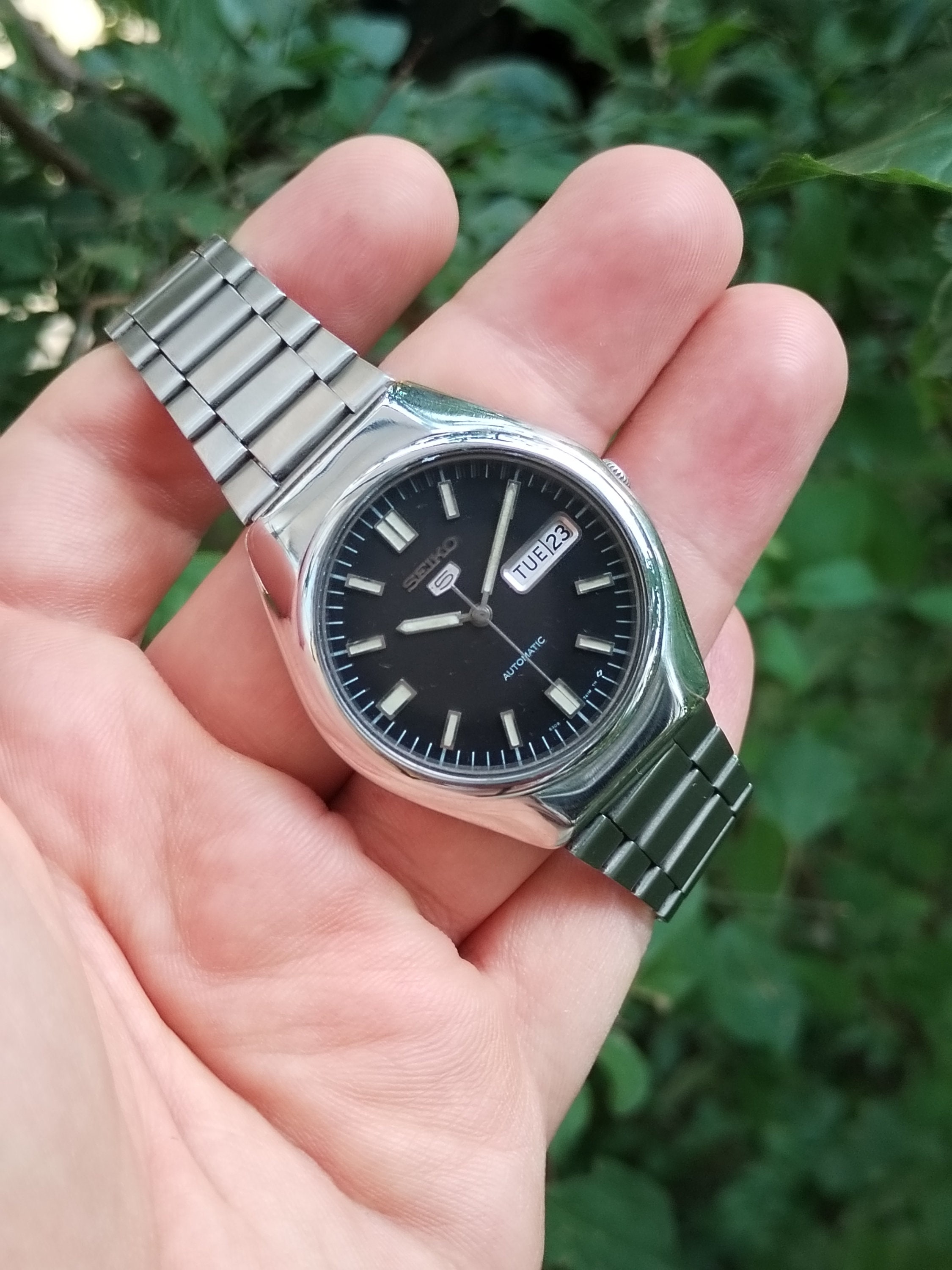 ✨ヴィンテージSEIKO【セイコー】5 自動巻き腕時計✨