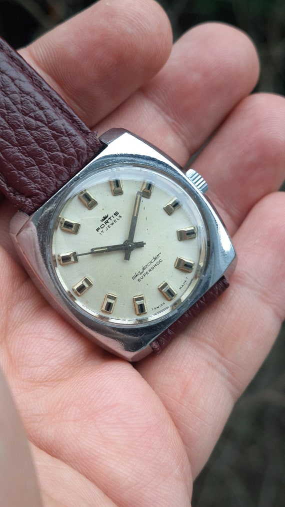 Fortis swiss made white dial
