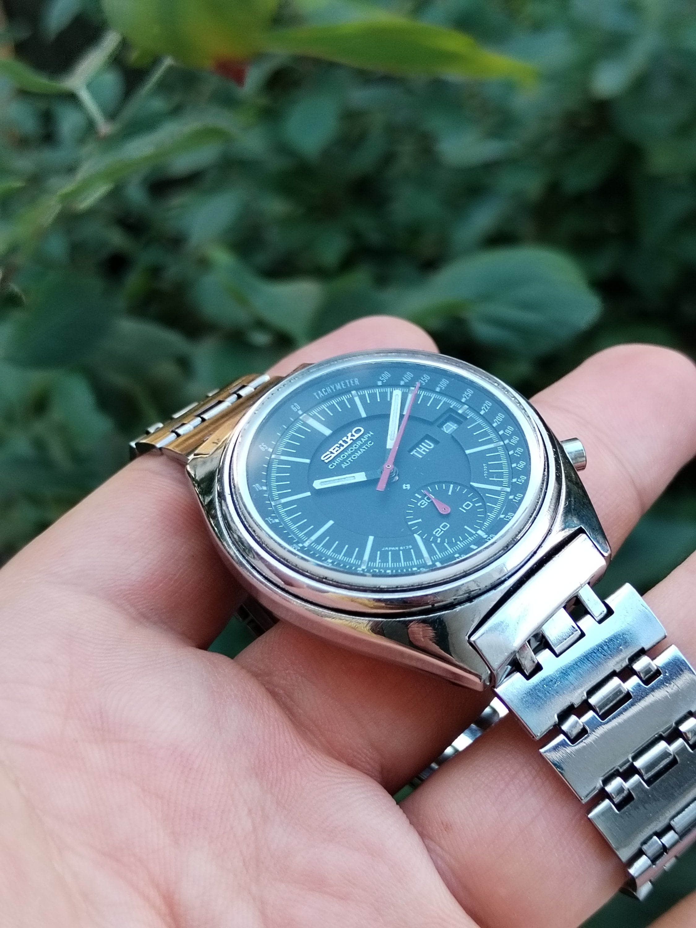 Vintage Refurbished Seiko Chronograph 6139-7070 - Etsy