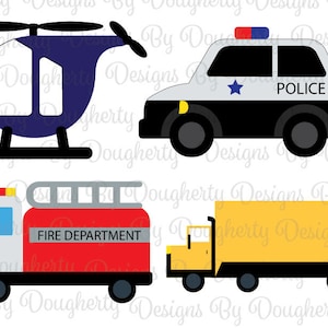 Trucks/Vehicles Digital Graphic