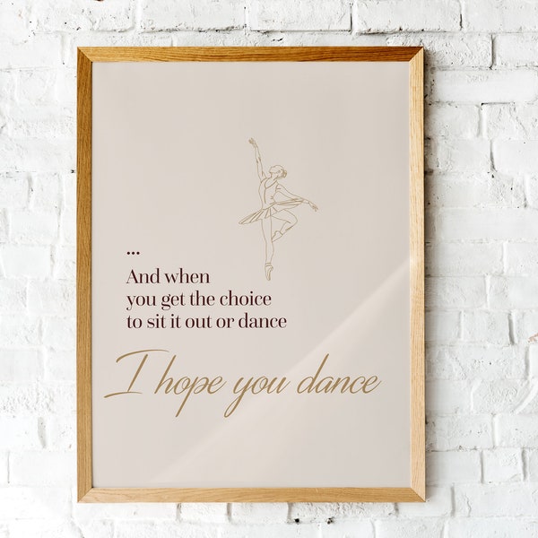 I Hope You Dance - Etsy