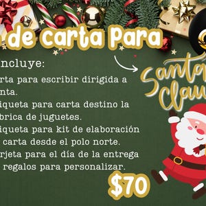 Kit de Carta para Santa
