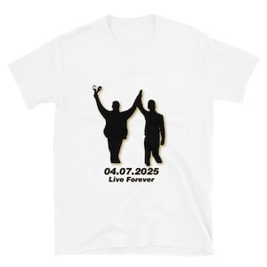 Oasis Reunion T-Shirt Live Forever Noel Liam Gallagher