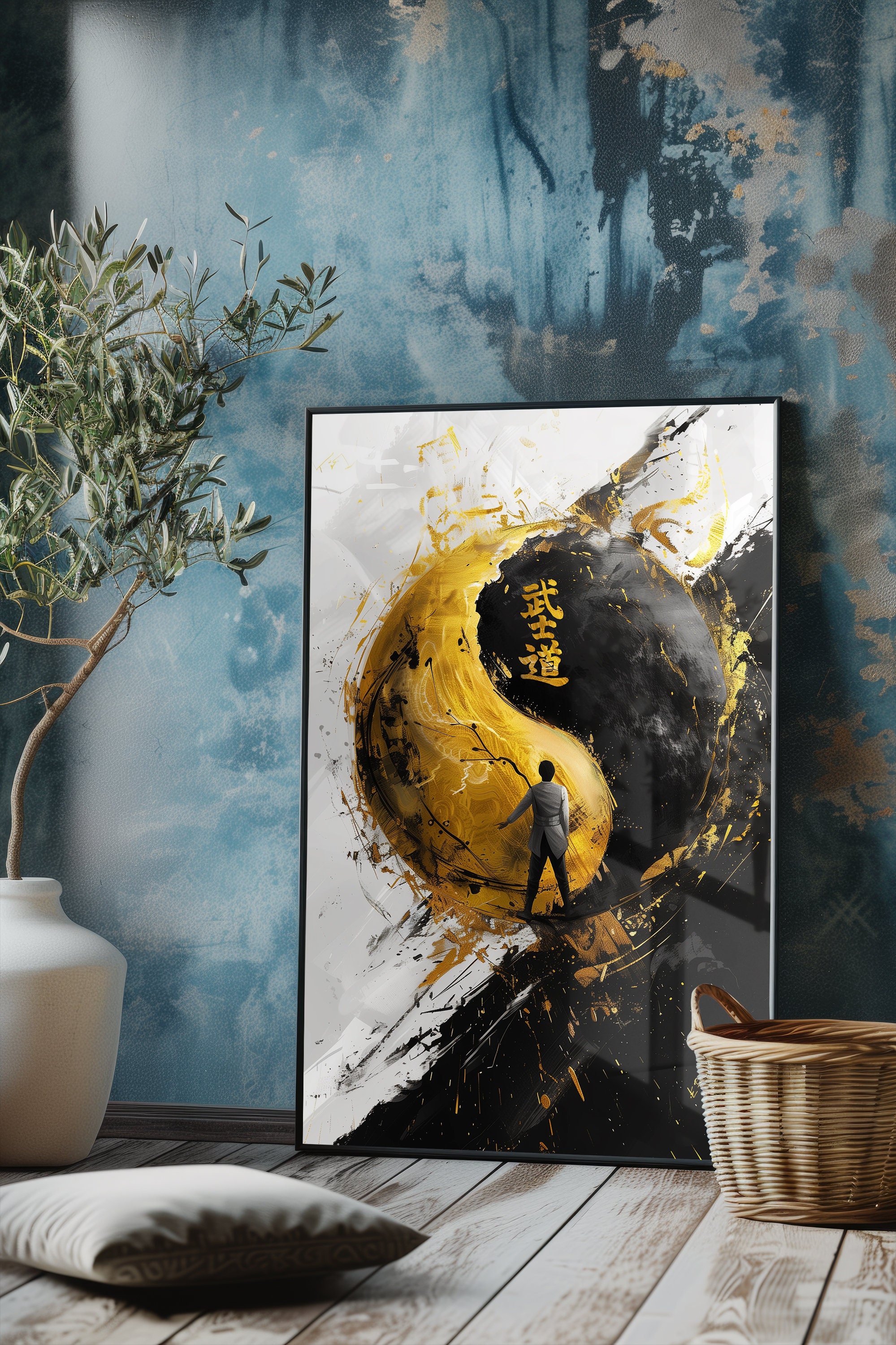 Bushido Kanji Print, Digital Download, Printable Wall Art, Modern ...