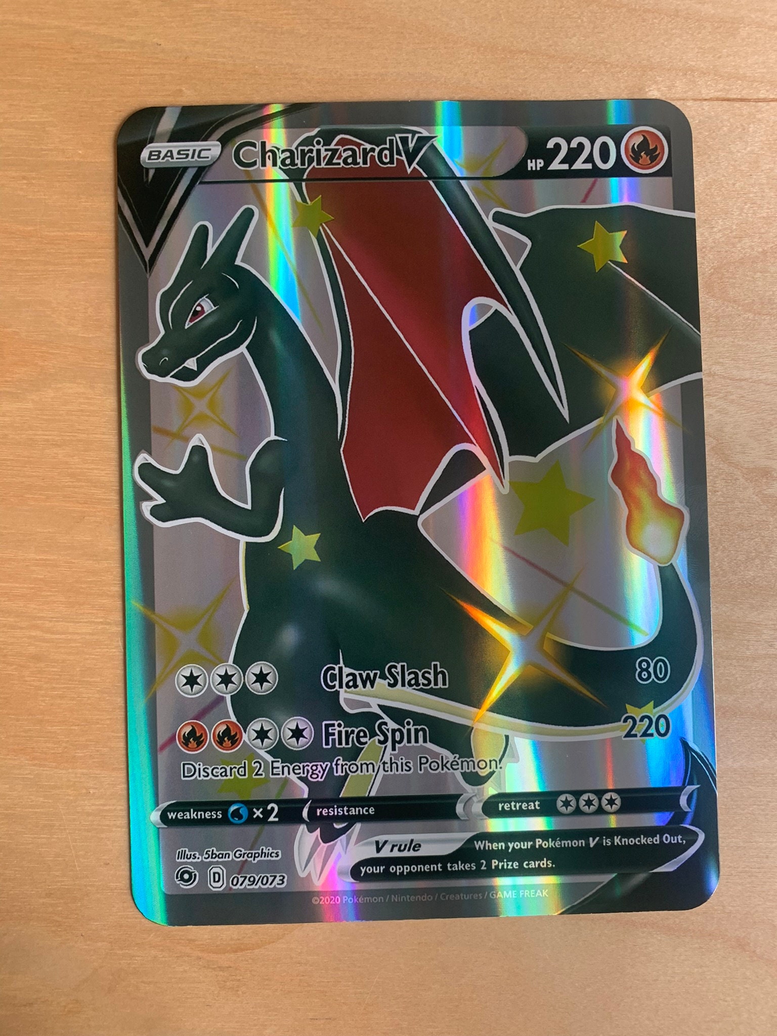 Charizard V 海外リザードンV8枚　海外イーブイVMAX4枚　未開封 GIANT Pokemon Card VMAX VSTAR Charizard V - Etsy