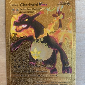 Rayquaza VMAX Gold Metal Card HP 3200