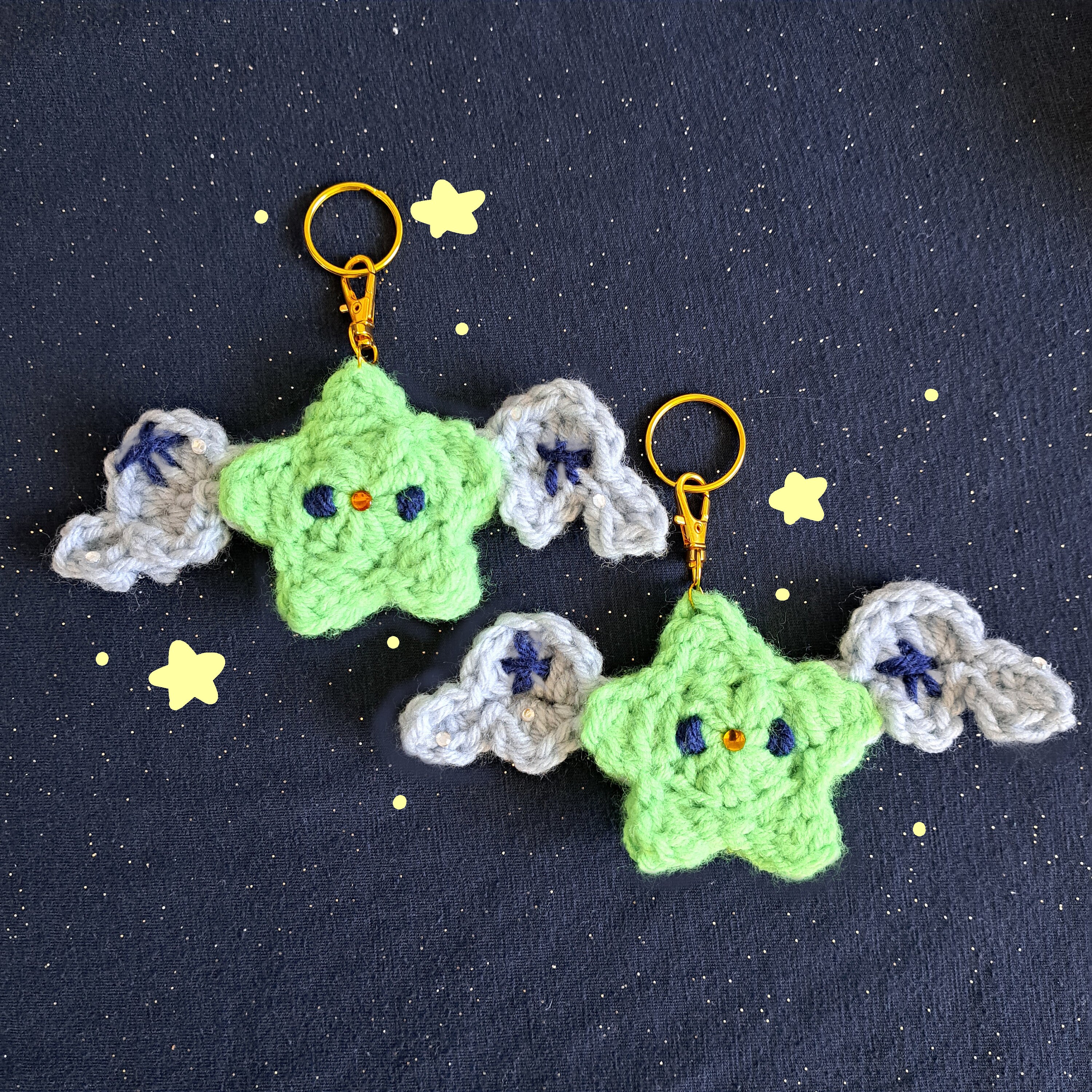 Nct Wish Crochet Star Keychain - Etsy