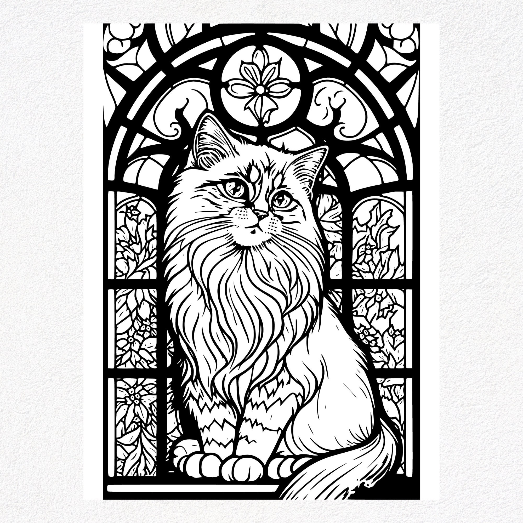 23 Ragdoll Cat Coloring Pages, Intricately Designed in a Mesmerizing ...