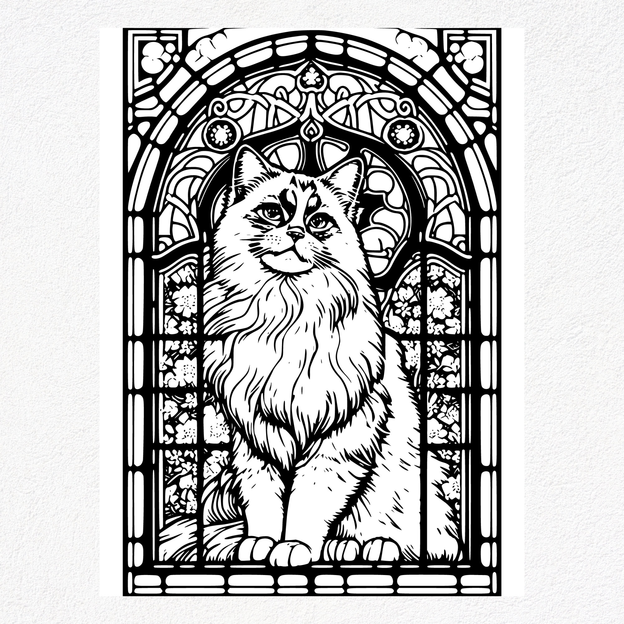 23 Ragdoll Cat Coloring Pages, Intricately Designed in a Mesmerizing ...