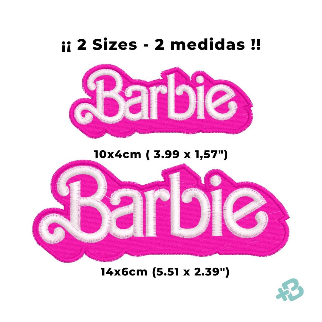 Set of 2 Barbie and Ken Name Tags Embroidered Iron on Uniform Applique  Patch -  Finland
