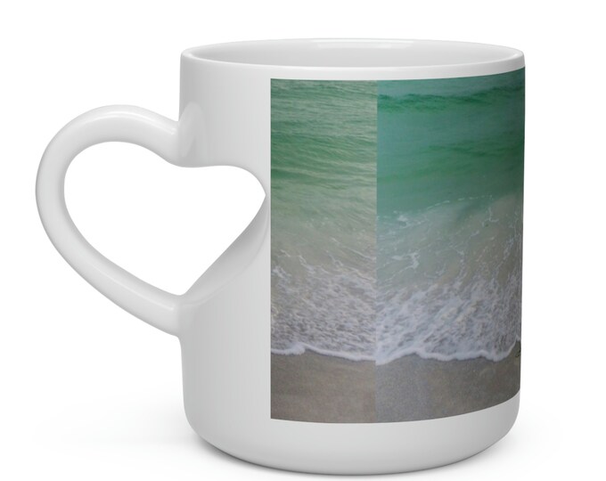 Heart Shape Mug - Emerald Bay